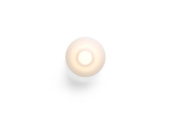 Lámpara Ono Flush Mount 200 en color Blanco Ópalo Acrílico - Imagen 9