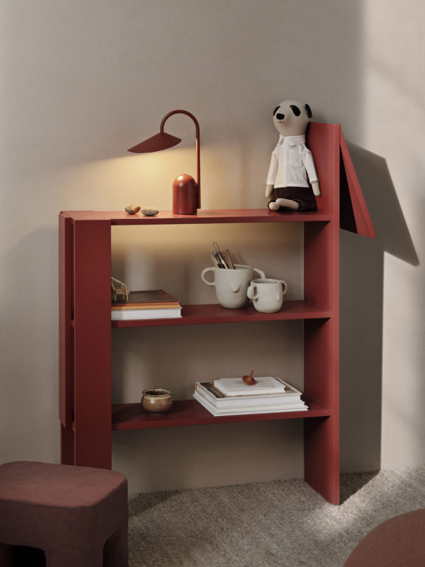 Librería Horse en color Rojo Amapola